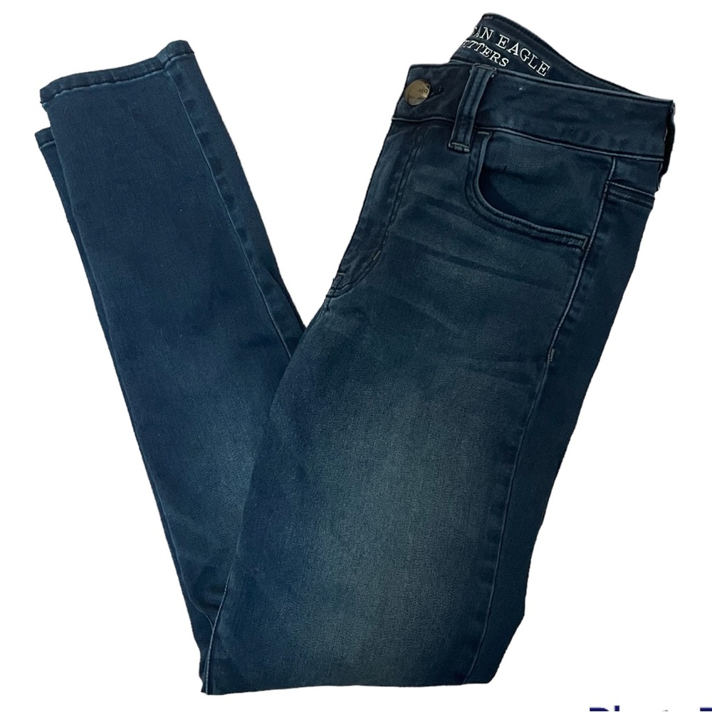 American Eagle Super Super Stretch Hi-Rise Jegging Jeans Denim Size 4 short
